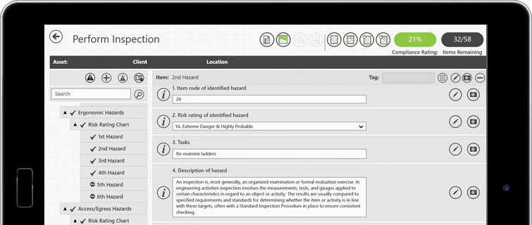 Field Eagle digital inspection software image