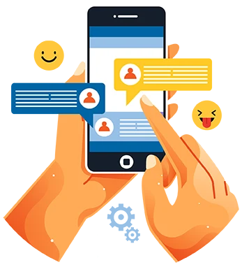mobile app developer toronto illustration