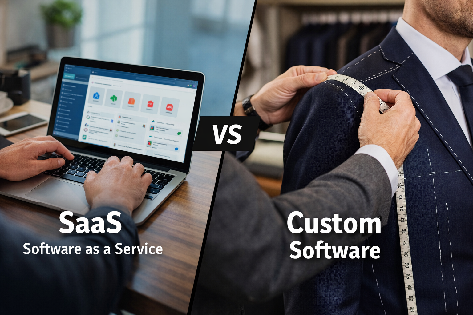 SaaS vs Custom Software: Which to Choose | Konverge