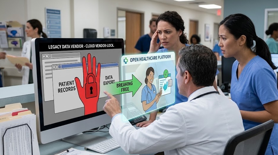 Breaking Free from Legacy Healthcare Data Vendors without Disrupting Clinical Operations