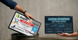 Ecommerce Solutions: When Custom Software Outperforms Off-the-Shelf Platforms for Enterprise Retailers