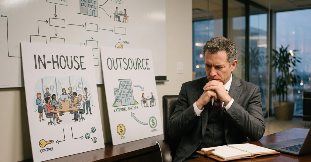Software Development Agency or In-House Team: What Enterprise Organizations Actually Choose and Why
