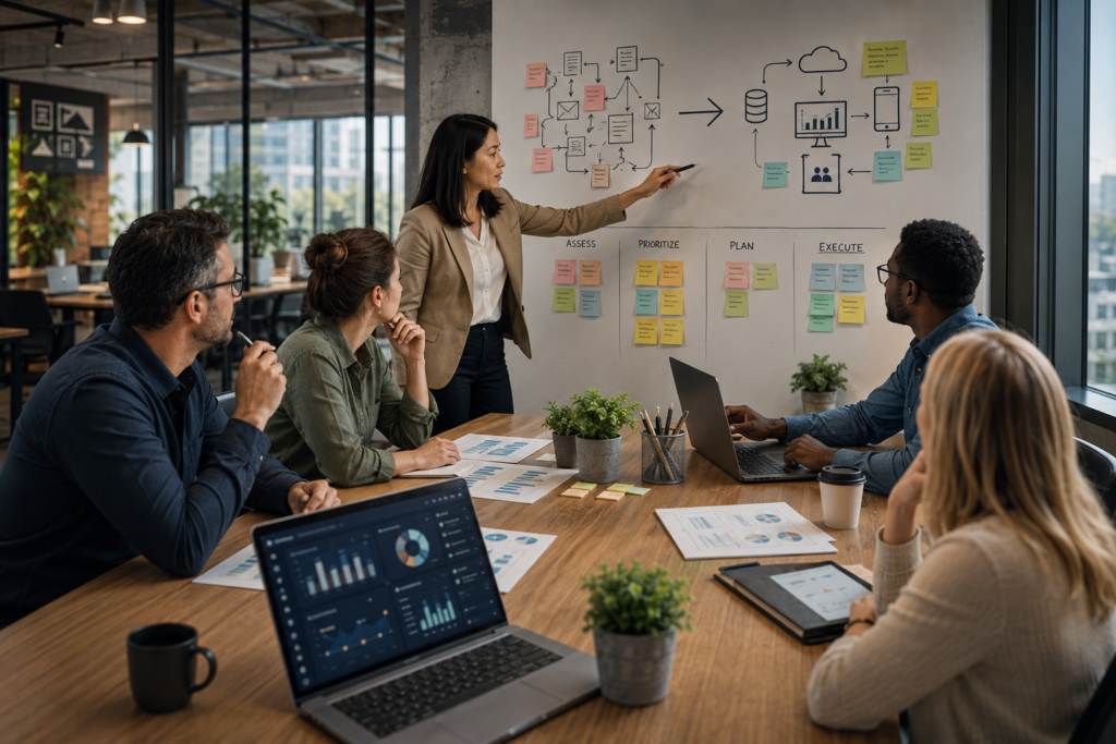 Digital Transformation Strategy for Mid-Size Businesses: A Practical Guide That Skips the Hype