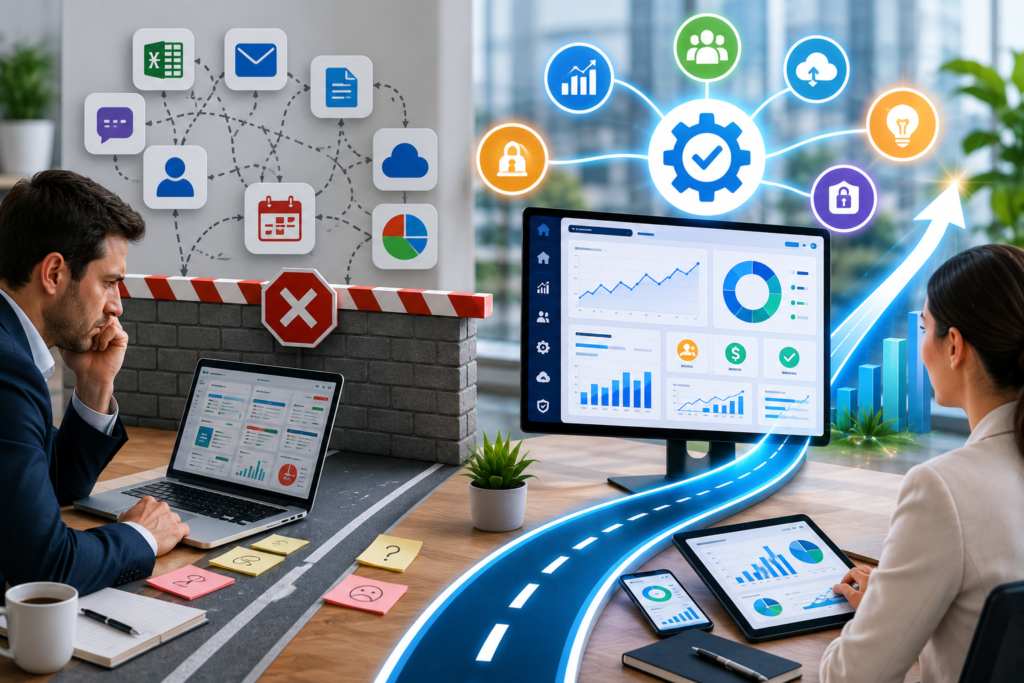 Digital Transformation and Custom Software: Why Generic Tools Hit a Ceiling